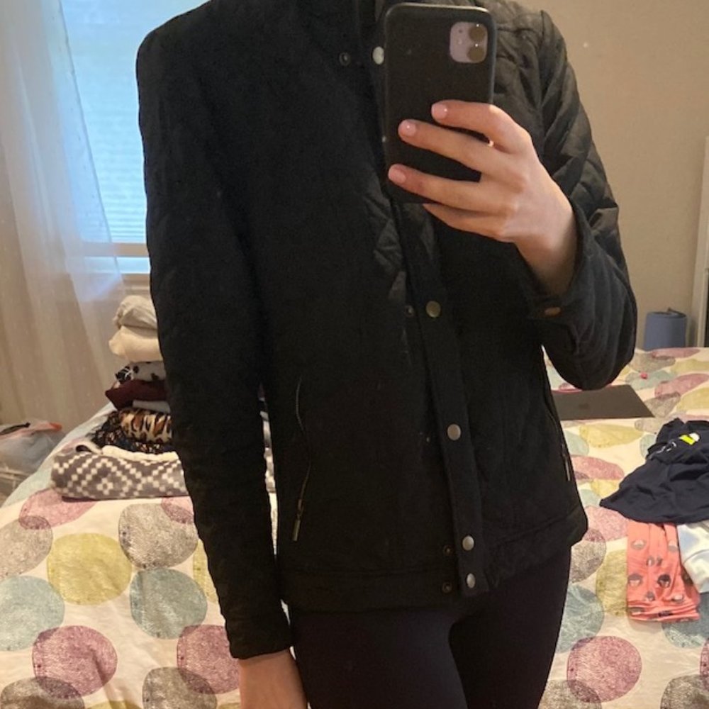 Black coat